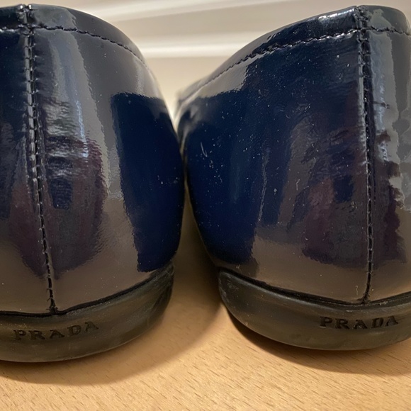 Prada Ballet Flat Shoes - EU 37 1/2 (Size 7) - Picture 3 of 7